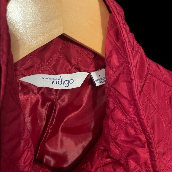 Indigo Ruby Quilted Vest - Picture 3 of 4